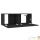 Meuble TV 2 Tiroirs : 80 X 30 X 30 Couleur Noir. A suspendre au mur