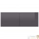 Meuble TV 2 Tiroirs : 80 X 30 X 30 Couleur Gris Brillant. A suspendre au mur