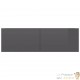 Meuble TV 2 Tiroirs : 100 X 30 X 30 Couleur Gris Brillant. A suspendre au mur