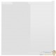 Meuble TV 2 Tiroirs : 120 X 30 X 30 Couleur Blanc Brillant. A suspendre au mur