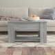 Table Basse Salon. Couleur Bois Gris. Plateau Relevable. Grand Espace de Rangement