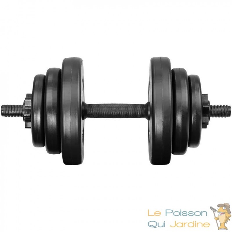 Kit haltères musculation 10 kg