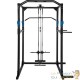 Rack - Cage de Musculation Abdominaux et haltérophilie. Confortable et de Qualité
