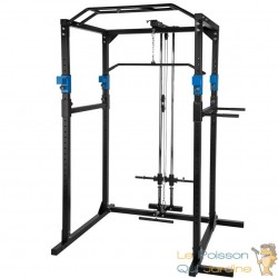 Rack - Cage de Musculation Abdominaux et haltérophilie. Confortable et de Qualité