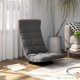 Fauteuil Moderne Gris Foncé en Velours ou chaise longue de salon. Pivotant à 360°