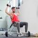 Banc de Musculation Abdominaux et haltérophilie. Confortable et de Qualité
