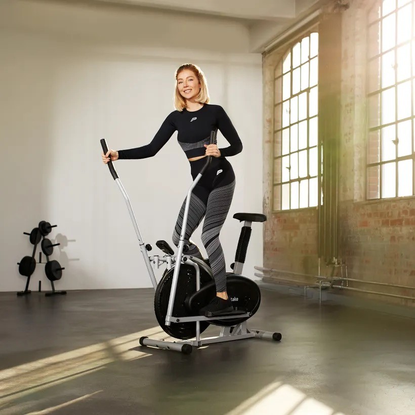 Vélo elliptique avec écran LCD, Home Trainer de qualité pour tout âges