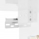 Armoire Murale Décoration. A suspendre, Blanc Brillant. 90 X 34 X 34 cm