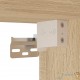 Armoire Murale Décoration. A suspendre, Chêne. 90 X 34 X 34 cm