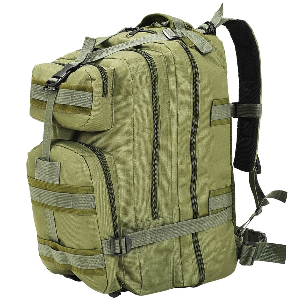 Sac à dos 50L Vert Multi poche Sac à Dos Style Militaire