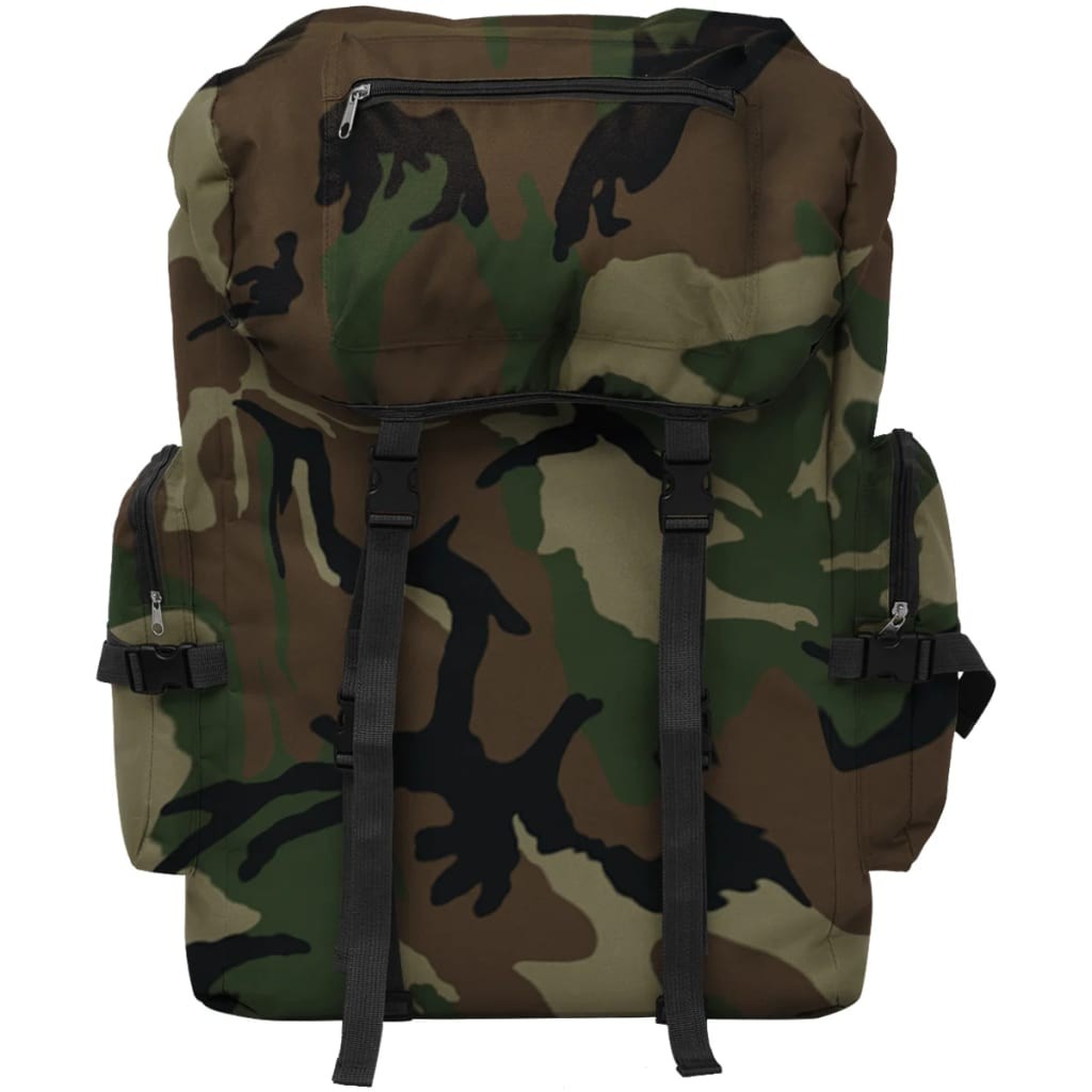 Sac à dos 65L Camouflage Multi poche Sac à Dos Style Militaire
