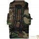 Sac à dos 100L Camouflage Multi poche Sac à Dos Style Militaire