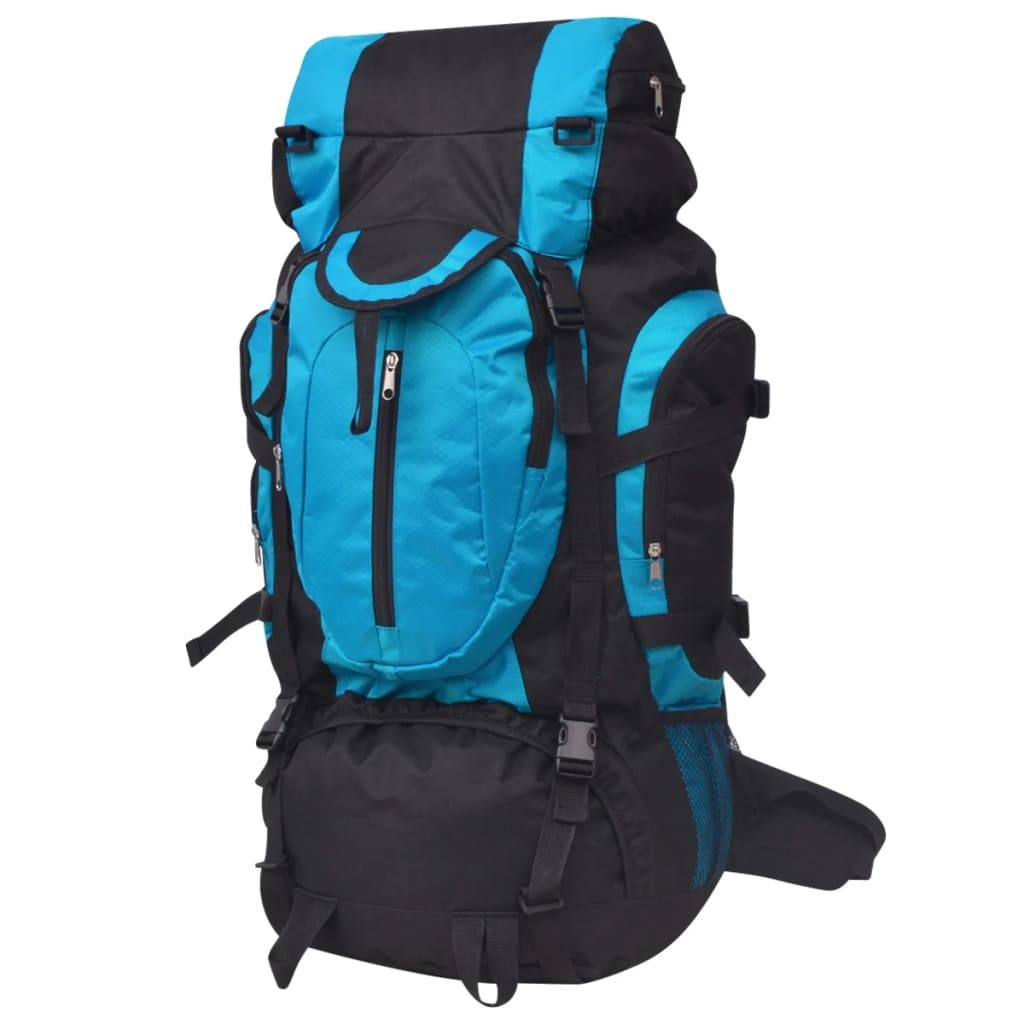 Sac à dos 75L Bleu Randonnée, Marche Nordique, Trek, Trail et Balade Nature
