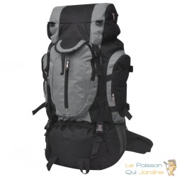 Sac à dos 75L Gris Randonnée, Marche Nordique, Trek, Trail et Balade Nature