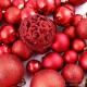 100 Boules de Noël Rouge pour décorer votre sapin