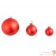 100 Boules de Noël Rouge pour décorer votre sapin
