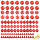 100 Boules de Noël Rouge pour décorer votre sapin
