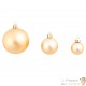 100 Boules de Noël Rose et Or pour décorer votre sapin