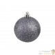 100 Boules de Noël Blanc et Gris pour décorer votre sapin
