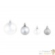100 Boules de Noël Argent & Or pour décorer votre sapin