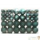 100 Boules de Noël Couleur Vert pour décorer votre sapin de Noël