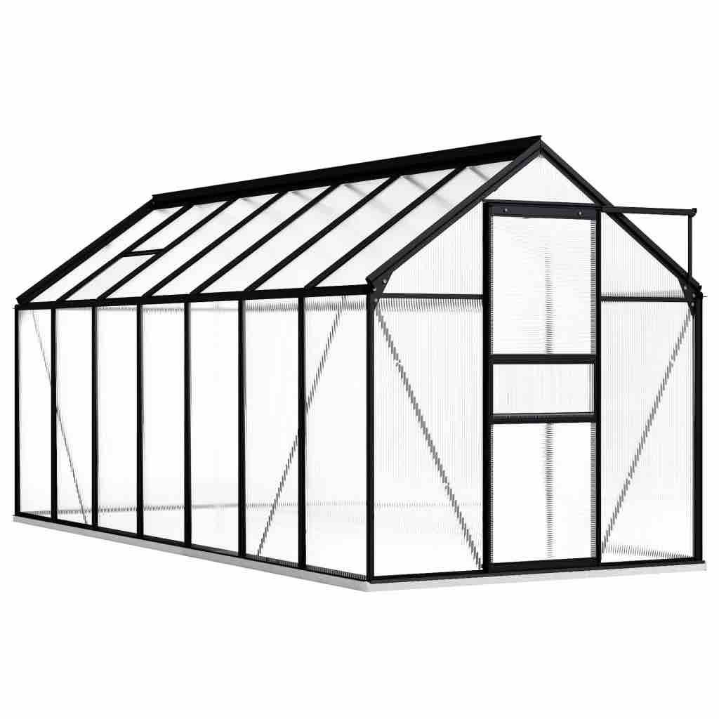 Serre de jardin Solide 430 X 190 X 202 cm. Volume de 14 m³ Qualité et Robustesse