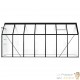 Serre de jardin Solide 430 X 190 X 202 cm. Volume de 14 m³ Qualité et Robustesse