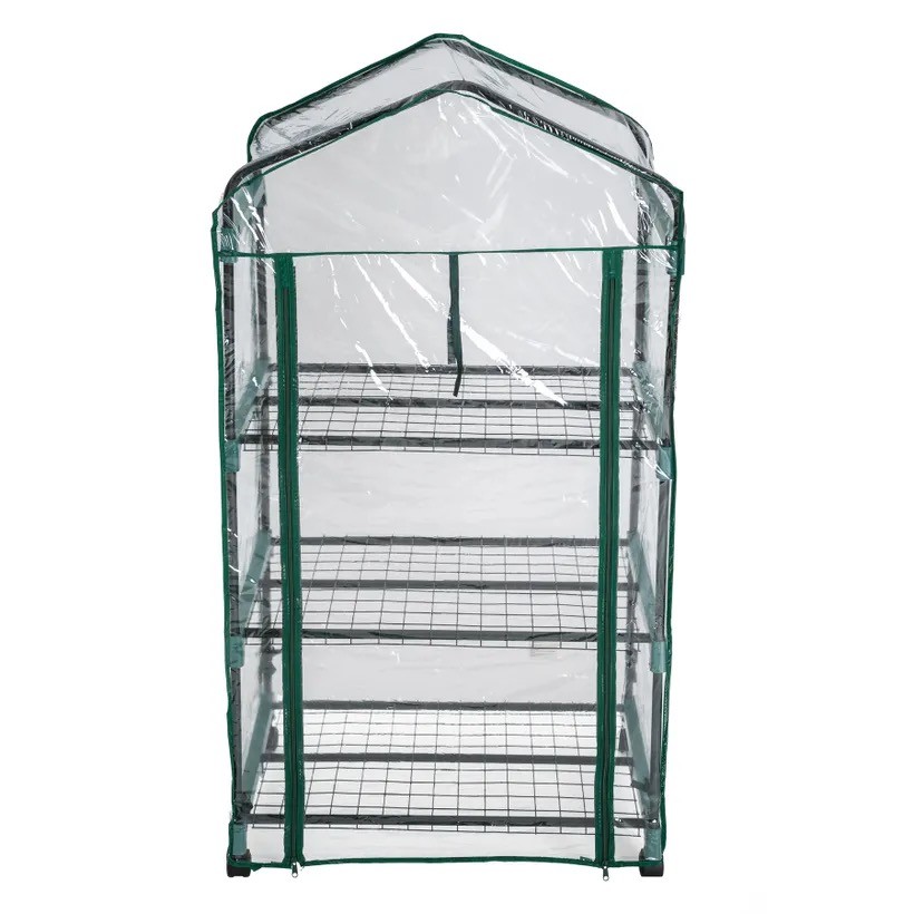 Serre de Jardin Balcon en Bâche Souple 69 x 49 x 133 cm. Fabriquée en polyéthylène