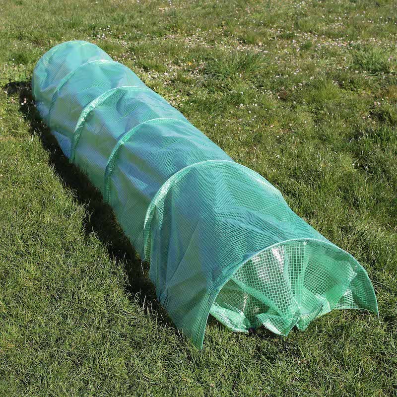 Serre de Jardin Tunnel en Bâche Souple 300 x 64 x 45 cm. Fabriquée en polyéthylène