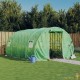 Serre de Jardin Tunnel en Bâche Verte 400 x 300 x 200 cm. Fabriquée en polyéthylène