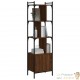 Bibliothèque moderne. Marron. 44 X 30 X 154 de haut. Idéal Salon ou chambres