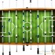 Baby-foot Adulte Marron 140 x 74,5 x 87,5 cm kicker