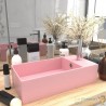 Lavabo de Salle de Bain Chic & Moderne Rose. SANS Mitigeur