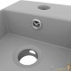 Lot de 2 Lavabos de Salle de Bain Chic & Moderne Gris. SANS Mitigeur