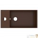 Lot de 2 Lavabos de Salle de Bain Chic & Moderne Marron Foncé. SANS Mitigeur