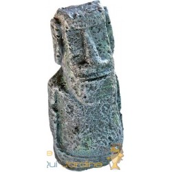 Statue de l'île de Pâques 13 cm décoration pour aquarium