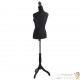 Buste de Couture Noir. Mannequin Femme. Idéal pour la couutre mais aussi pour la décoration intérieure