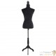 Buste de Couture Noir. Mannequin Femme. Idéal pour la couutre mais aussi pour la décoration intérieure