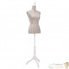Buste de Couture Gris. Mannequin Femme. Idéal pour la couture mais aussi pour la décoration intérieure