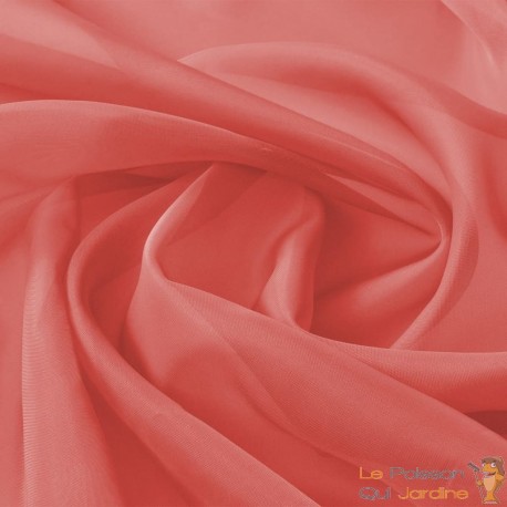 20m de Tissu Rouge Transparent pour Rideaux et Autres Décorations