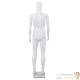 Mannequin Homme Blanc Brillant. Idéal pour la couture, magasins de vêtements, décoration intérieure