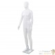 Mannequin Homme Blanc Brillant. Idéal pour la couture, magasins de vêtements, décoration intérieure