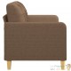Canapé ou Sofa 2 Places 140 cm Tissu Marron. Avec Pied en bois. Confort et qualité