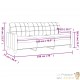 Canapé ou Sofa 3 Places 180 cm Tissu Bordeaux. Avec Pied en bois. Confort et qualité