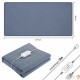Couverture chauffante bleue 190 x 80cm pour un hiver au chaud