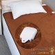 Couverture chauffante Marron 180 x 130cm pour un hiver au chaud