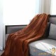 Couverture chauffante Marron 180 x 130cm pour un hiver au chaud