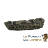 Bateau décoration pour aquarium : 17 cm de long. Pour eau douce, de mer ou eau froide
