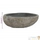 Lavabo Oval 38 cm en Pierre Naturelle : Élégance pour Votre Salle de Bains