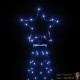 Sapin de Noël EN LED : 8m de haut 3000 LED Bleu